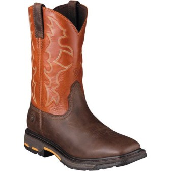 10005888 Men's Ariat Workhog Square Toe Tall Work Boot
